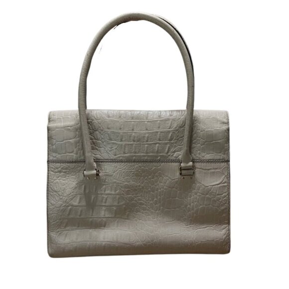 Kate Spade Croc-Embossed Shoulder Bag - Picture 3 of 16